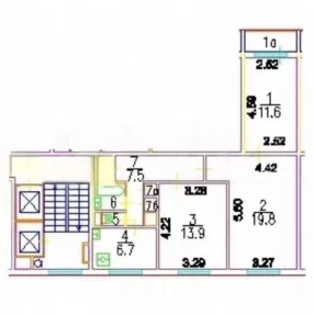 Продается 3-х комнатная квартира