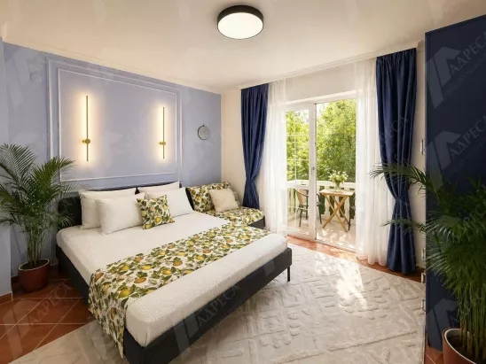 Уютная квартира с 1 спальней в Петровац